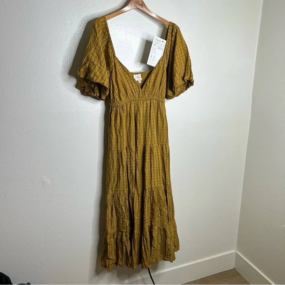 NWT Cleobella Kailani Goldie Cotton Midi Dress SAMPLE Size Small - Picture 7 of 16